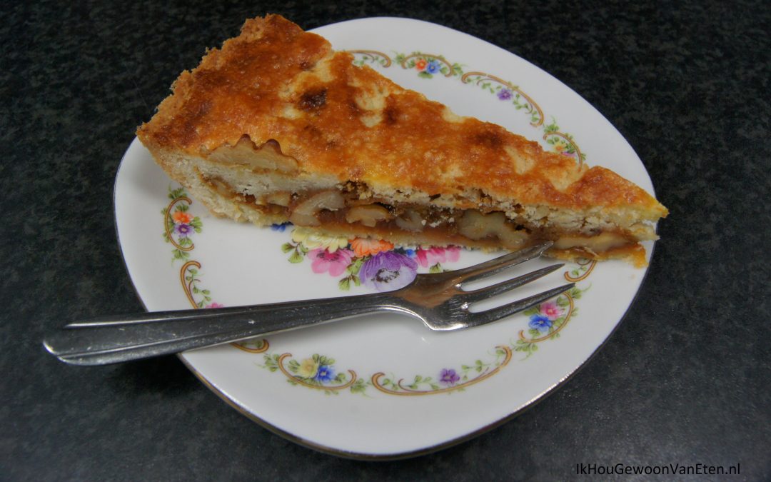 Walnoten-karameltaart