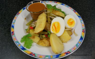 Gado Gado van de bakplaat