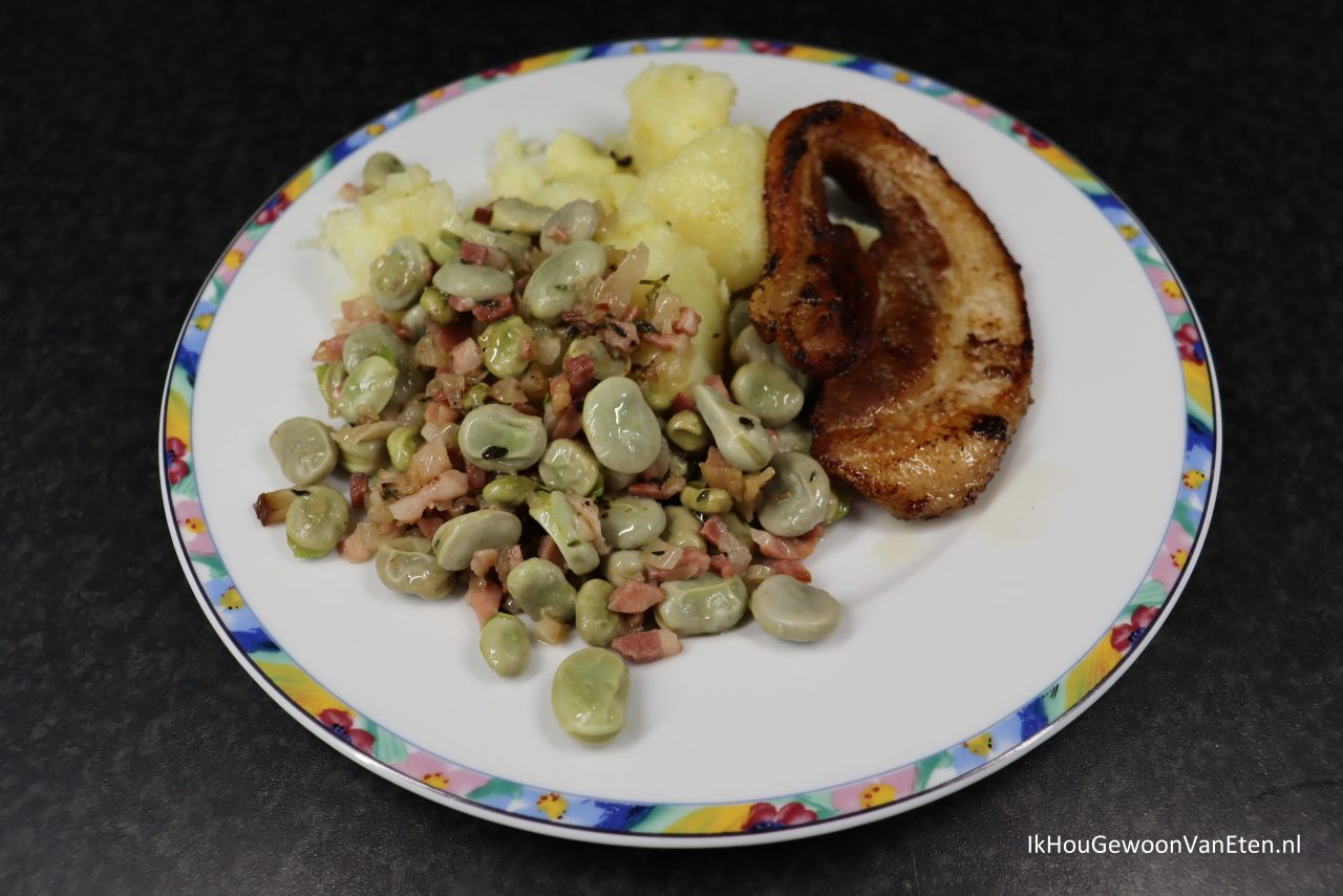 Aardappelen Tuinbonen En Speklapjes Ik Hou Gewoon Van Eten