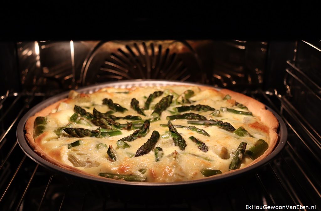 Quiche met artisjok en asperge